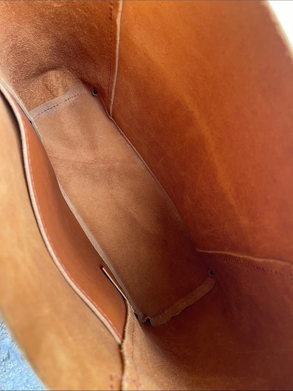 Portland Leather The Market Leather Tote in Honey